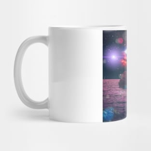 Space Night View Mug